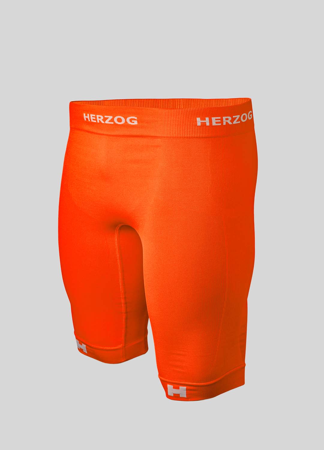 Leerling modus Me Herzog PRO sport compressie shorts oranje kopen | Herzog